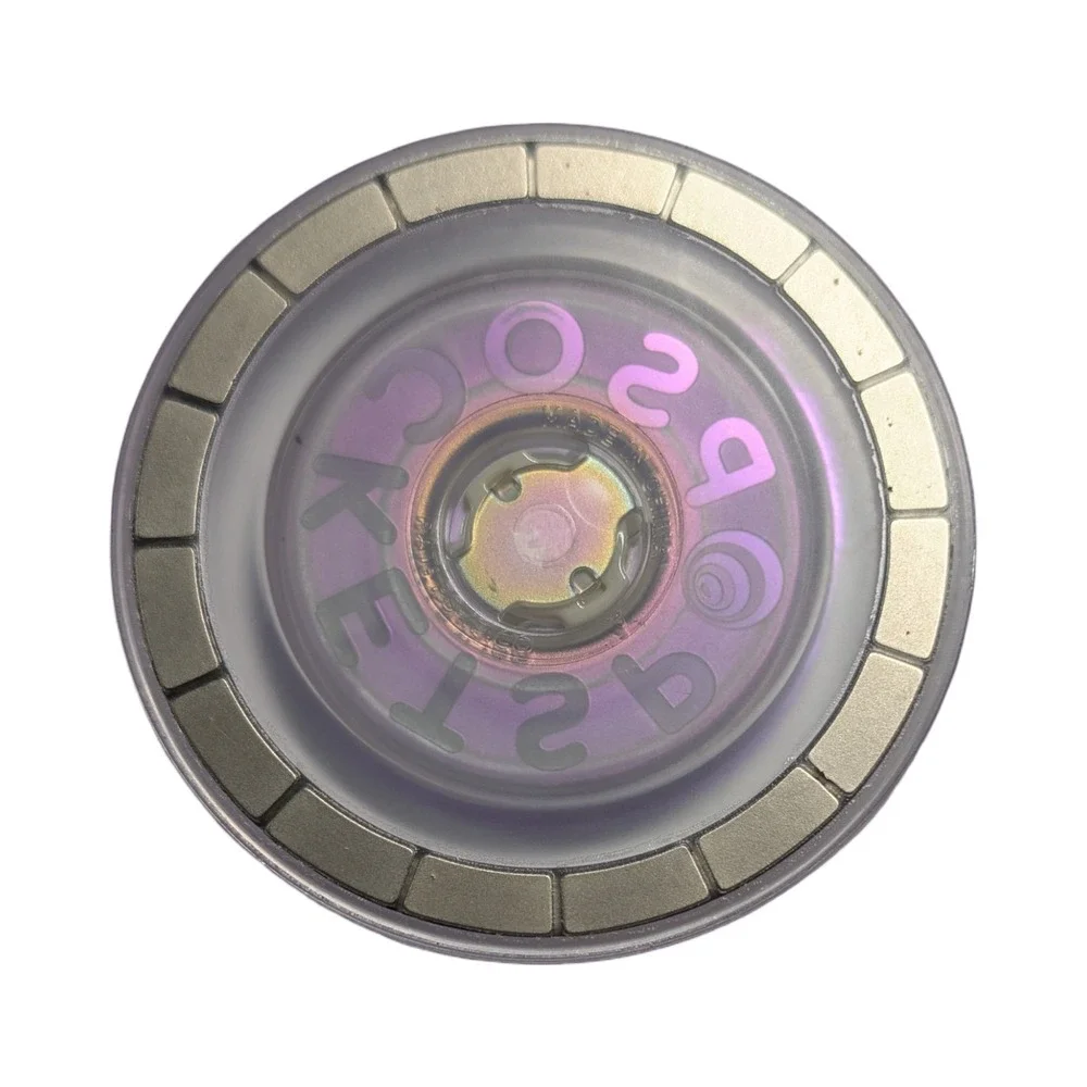 17-S PopSockets Magsafe Phone Grip - Purple Flowers (Referb)‎ ⬇️ Scuffing